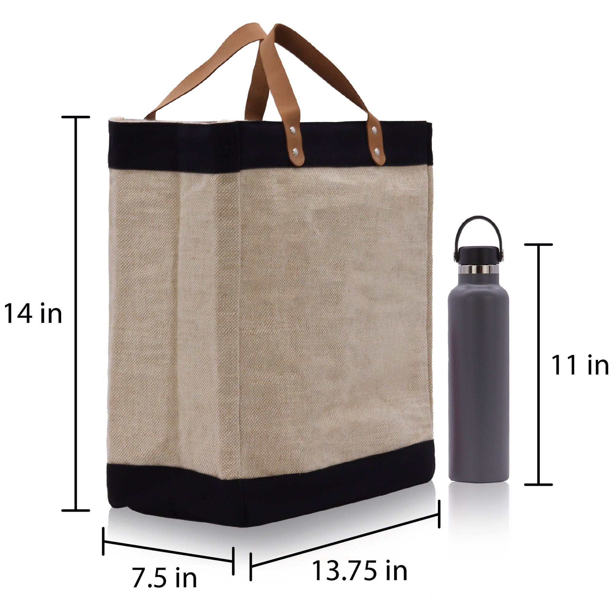 Great Dane Love Dog Jute Canvas Tote Funny Farmer Market Bag Quote Jute Bag Shopping Bag Burlap Bag Dog Owner Gift - Aaria Tees Aaria Tees