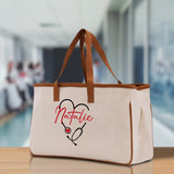 Nurse Personalized Tote Bag Nurse Gift Registered Nurse Tote RN Tote RN Gift Future Nurse Gift Nursing Student Gift Nurse Graduation Gift - Aaria Tees Aaria Tees