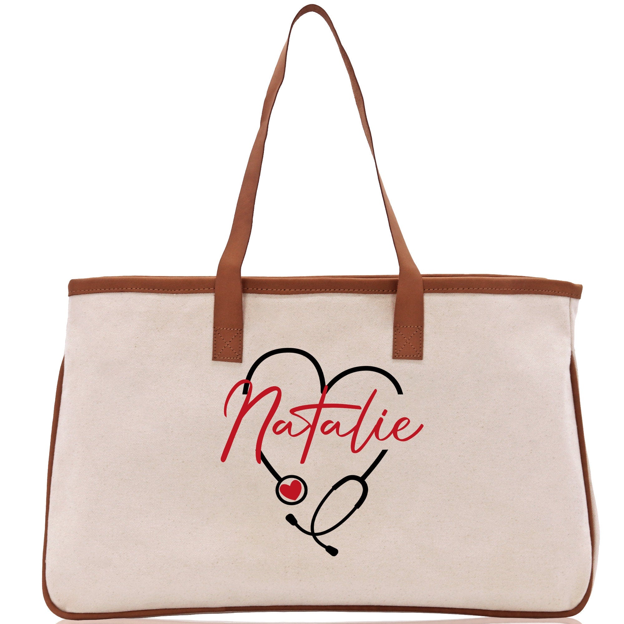 Nurse Personalized Tote Bag Nurse Gift Registered Nurse Tote RN Tote RN Gift Future Nurse Gift Nursing Student Gift Nurse Graduation Gift - Aaria Tees Aaria Tees