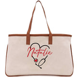 Nurse Personalized Tote Bag Nurse Gift Registered Nurse Tote RN Tote RN Gift Future Nurse Gift Nursing Student Gift Nurse Graduation Gift - Aaria Tees Aaria Tees