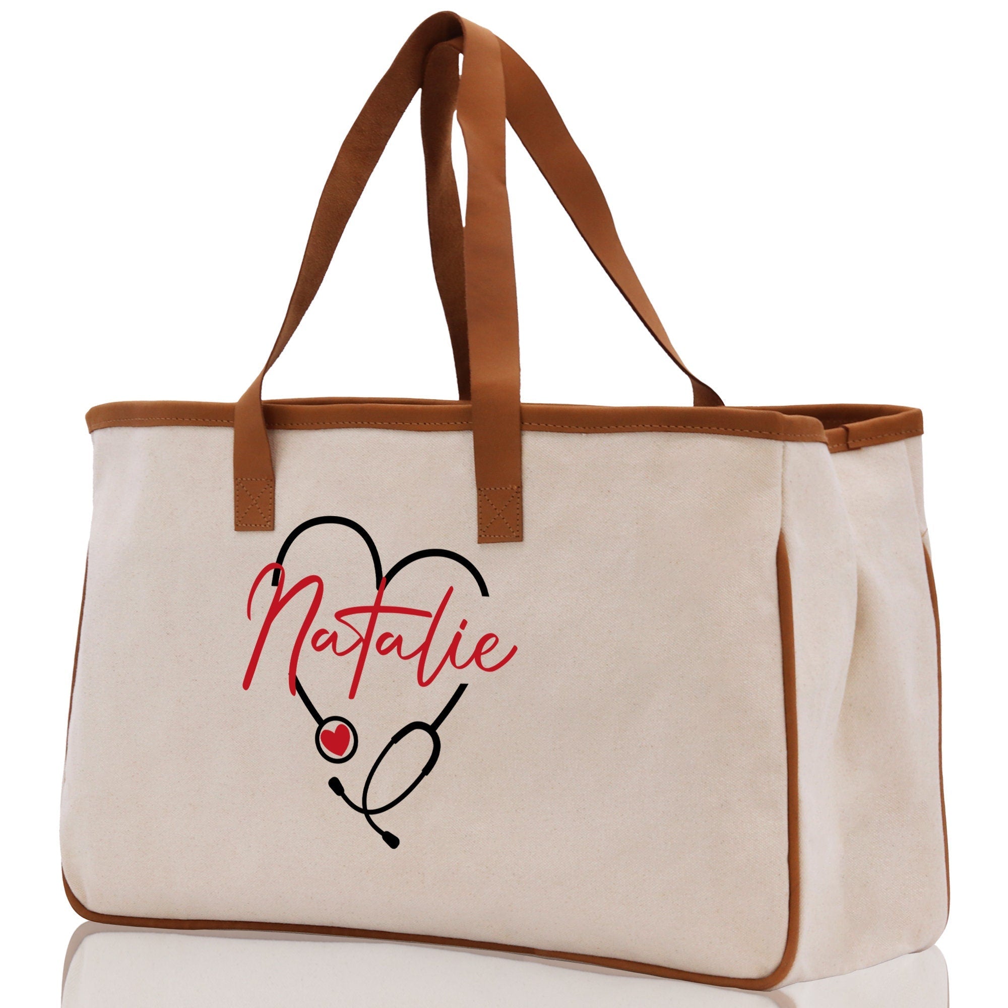 Nurse Personalized Tote Bag Nurse Gift Registered Nurse Tote RN Tote RN Gift Future Nurse Gift Nursing Student Gift Nurse Graduation Gift - Aaria Tees Aaria Tees