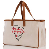 Nurse Personalized Tote Bag Nurse Gift Registered Nurse Tote RN Tote RN Gift Future Nurse Gift Nursing Student Gift Nurse Graduation Gift - Aaria Tees Aaria Tees