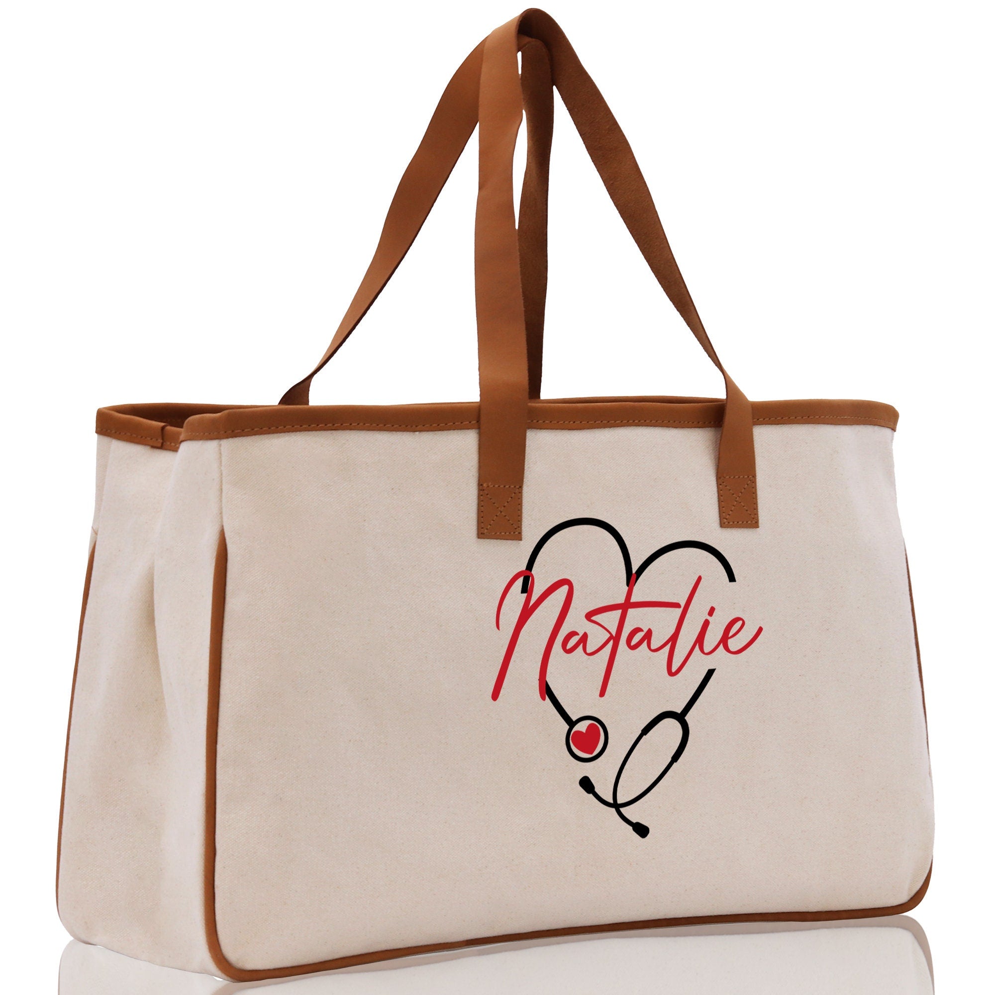 Nurse Personalized Tote Bag Nurse Gift Registered Nurse Tote RN Tote RN Gift Future Nurse Gift Nursing Student Gift Nurse Graduation Gift - Aaria Tees Aaria Tees