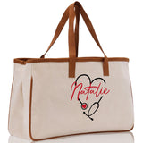 Nurse Personalized Tote Bag Nurse Gift Registered Nurse Tote RN Tote RN Gift Future Nurse Gift Nursing Student Gift Nurse Graduation Gift - Aaria Tees Aaria Tees