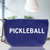 Pickleball Cosmetic Zipper Pouch Tote Bag Pickleball Party Favors Pickleball Player Gift Pickleball Make Up Bag Pickleball Toiletry Bag - Aaria Tees Aaria Tees