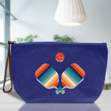 Pickleball Cosmetic Zipper Pouch Tote Bag Pickleball Party Favors Pickleball Player Gift Pickleball Make Up Bag Pickleball Toiletry Bag - Aaria Tees Aaria Tees