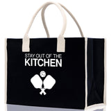 Pickleball Tote Bag Personalized Pickleball Party Favors Custom Pickleball Player Gift Pickleball Cotton Canvas Tote Bag - Aaria Tees Aaria Tees