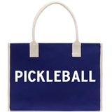 Pickleball Tote Bag Personalized Pickleball Party Favors Custom Pickleball Player Gift Pickleball Cotton Canvas Tote Bag - Aaria Tees Aaria Tees