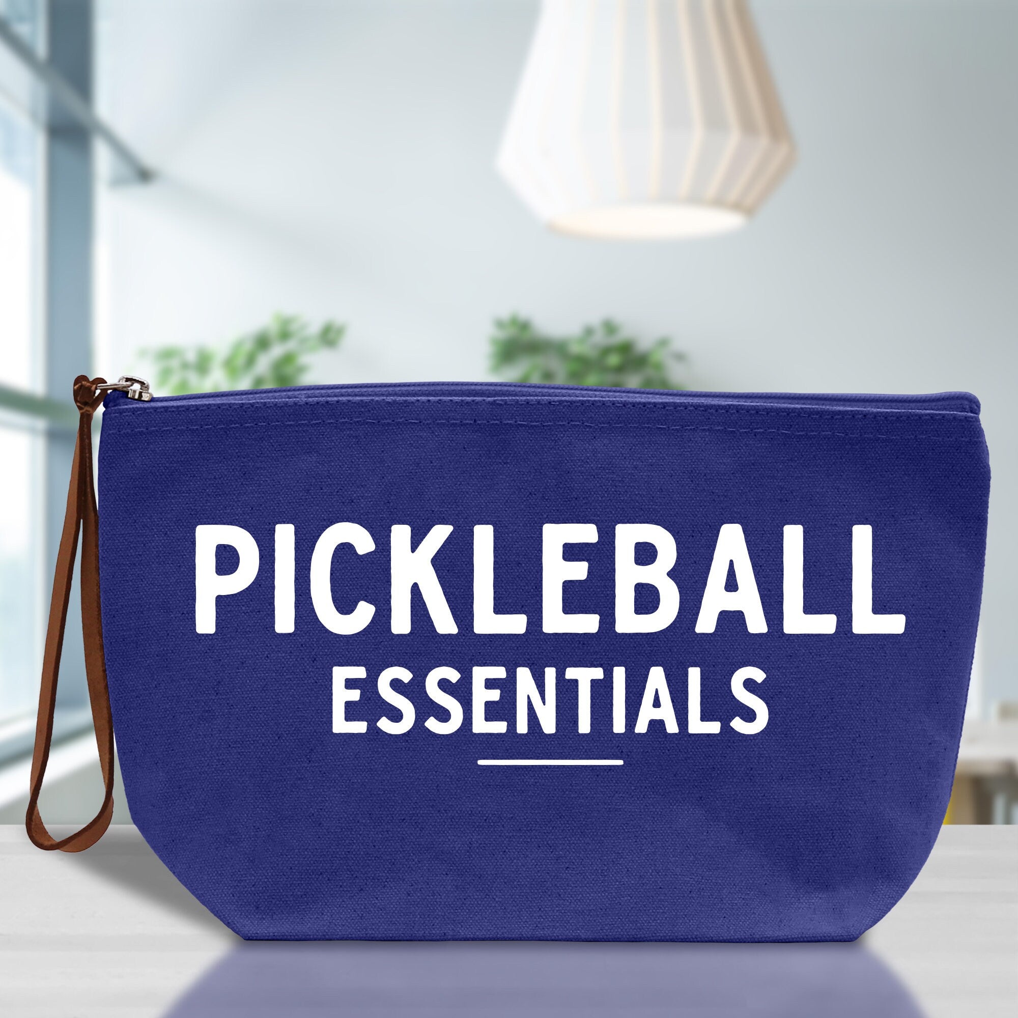 Pickleball Cosmetic Zipper Pouch Tote Bag Pickleball Party Favors Pickleball Player Gift Pickleball Make Up Bag Pickleball Toiletry Bag - Aaria Tees Aaria Tees