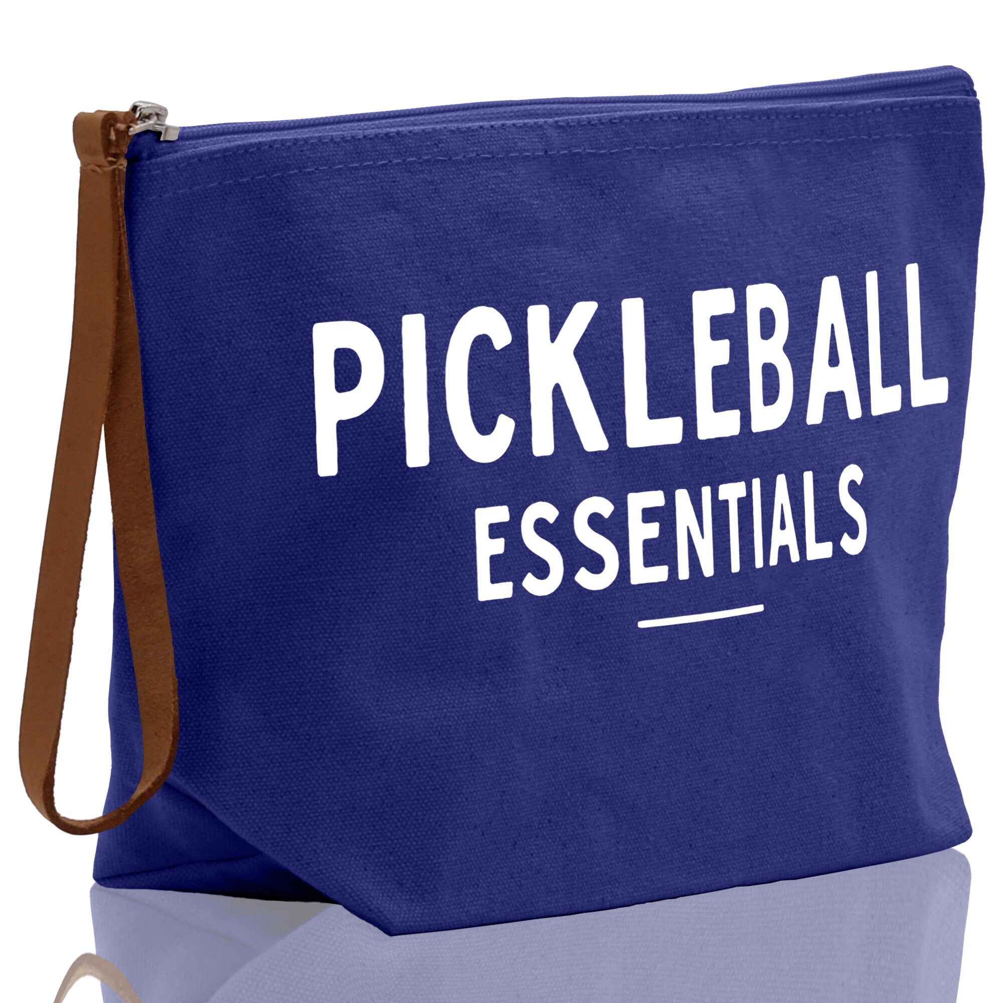 Pickleball Cosmetic Zipper Pouch Tote Bag Pickleball Party Favors Pickleball Player Gift Pickleball Make Up Bag Pickleball Toiletry Bag - Aaria Tees Aaria Tees