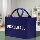 Pickleball Cotton Canvas Tote Bag Pickleball Party Favors Pickleball Player Gift Bag Pickleball Lovers Gift Bag Pickleball Gift Idea - Aaria Tees Aaria Tees