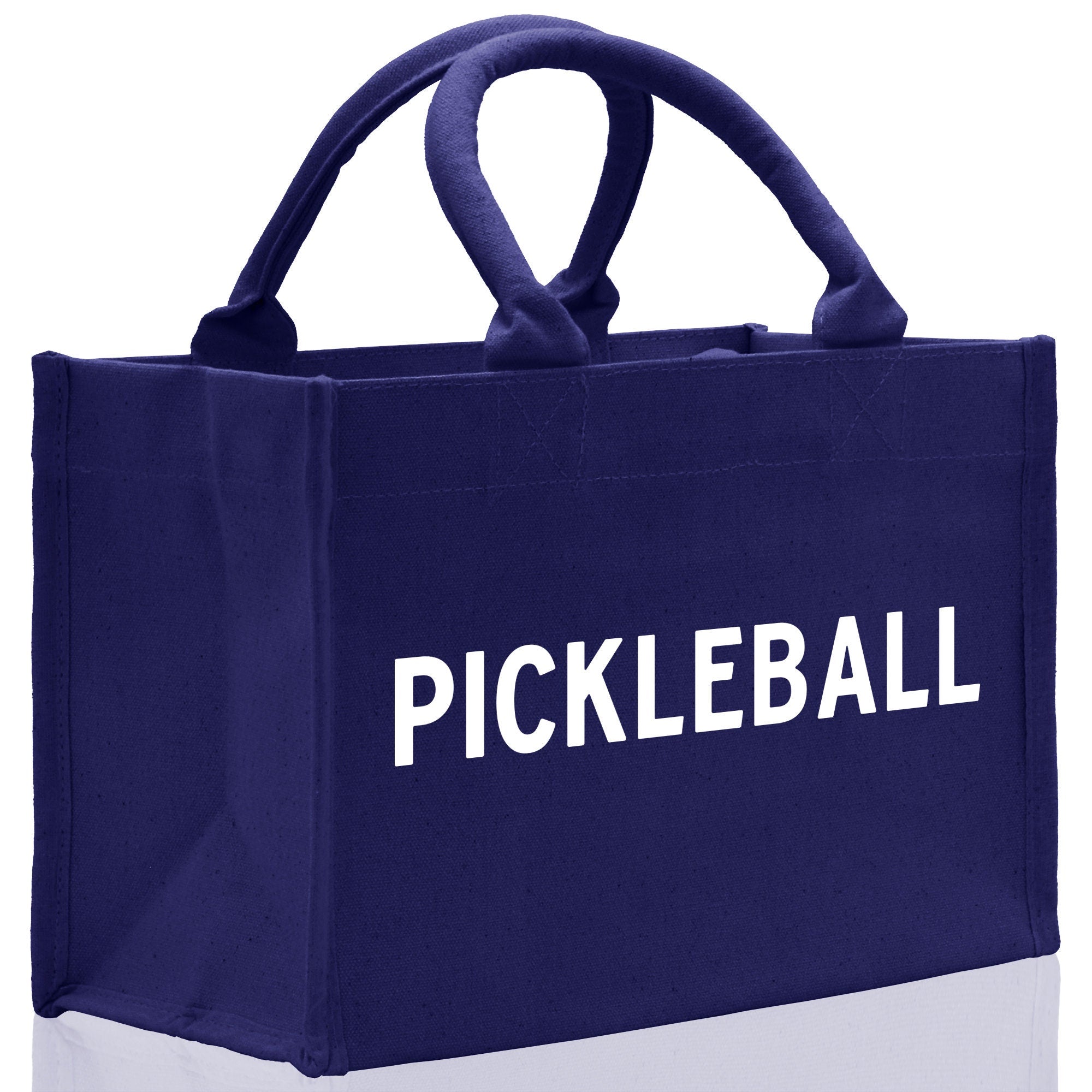 Pickleball Cotton Canvas Tote Bag Pickleball Party Favors Pickleball Player Gift Bag Pickleball Lovers Gift Bag Pickleball Gift Idea - Aaria Tees Aaria Tees