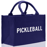 Pickleball Cotton Canvas Tote Bag Pickleball Party Favors Pickleball Player Gift Bag Pickleball Lovers Gift Bag Pickleball Gift Idea - Aaria Tees Aaria Tees