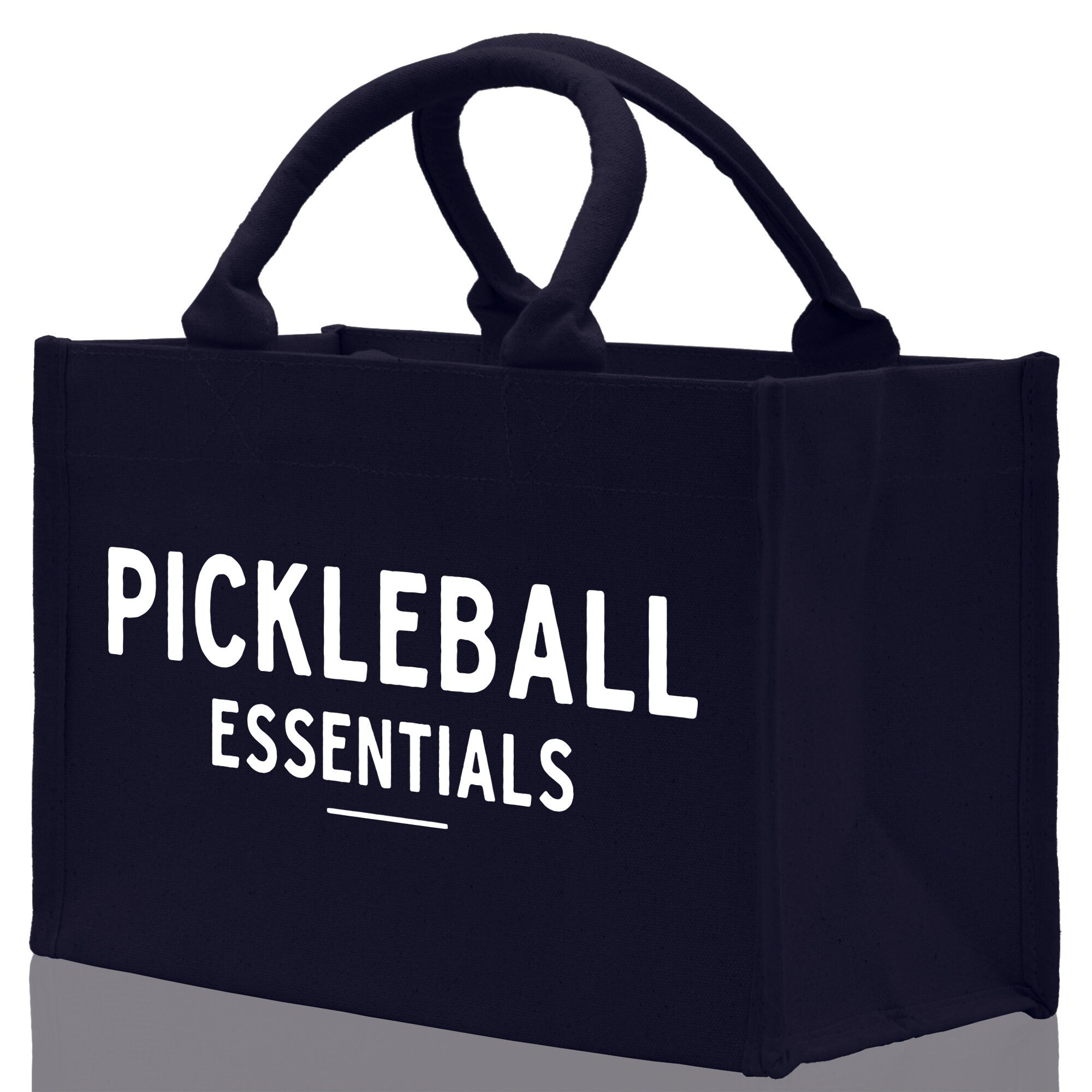 Pickleball Cotton Canvas Tote Bag Pickleball Party Favors Pickleball Player Gift Bag Pickleball Lovers Gift Bag Pickleball Gift Idea - Aaria Tees Aaria Tees
