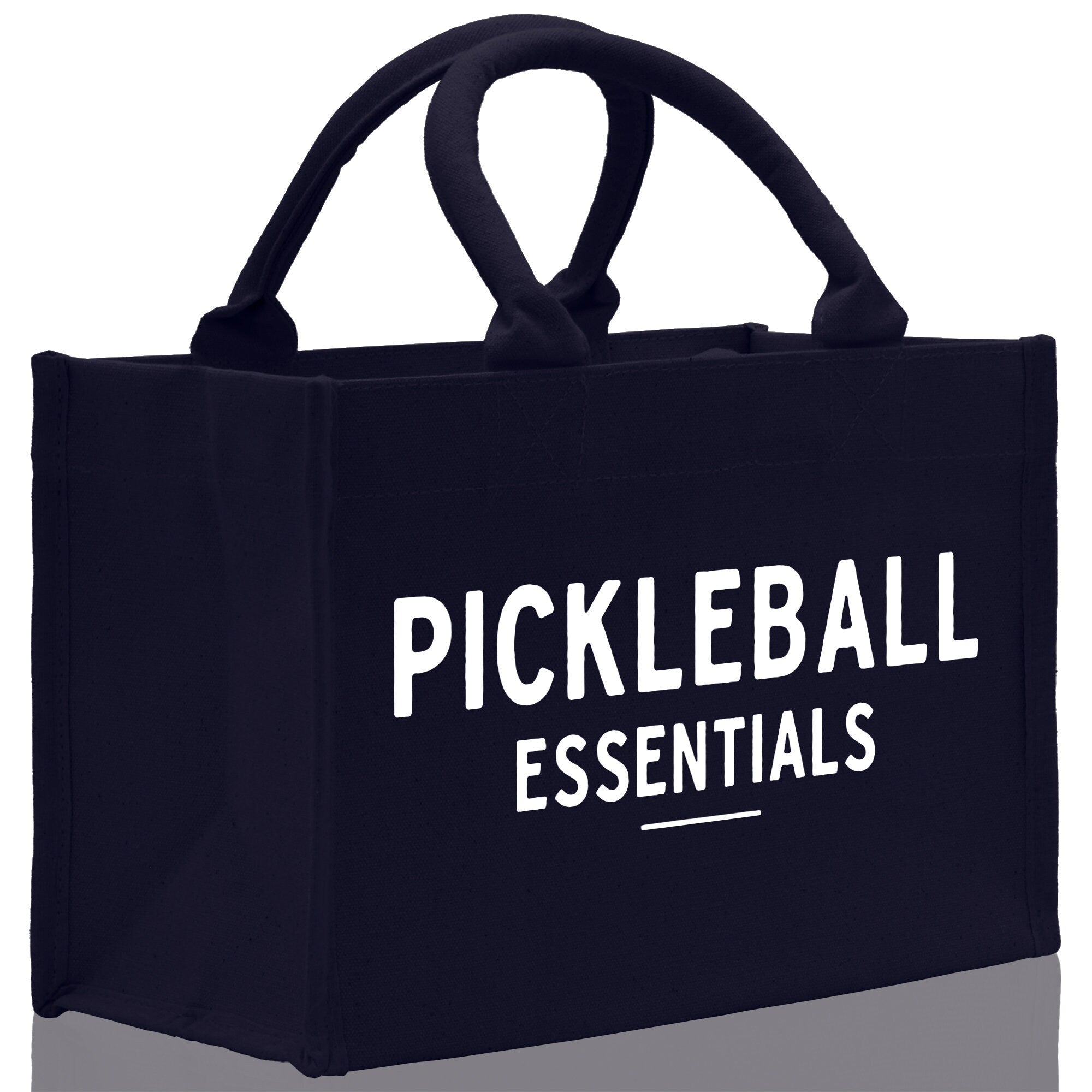 Pickleball Cotton Canvas Tote Bag Pickleball Party Favors Pickleball Player Gift Bag Pickleball Lovers Gift Bag Pickleball Gift Idea - Aaria Tees Aaria Tees