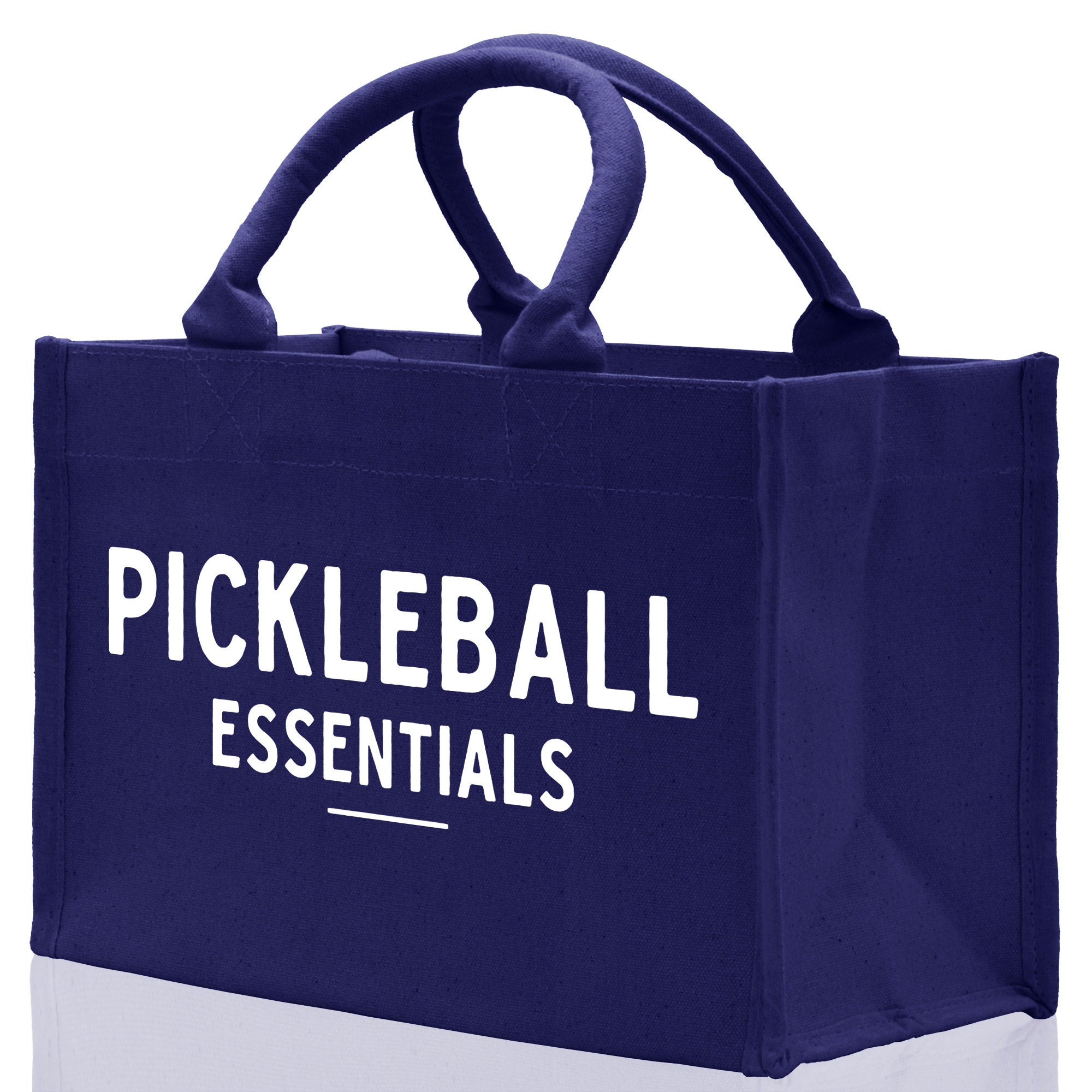Pickleball Cotton Canvas Tote Bag Pickleball Party Favors Pickleball Player Gift Bag Pickleball Lovers Gift Bag Pickleball Gift Idea - Aaria Tees Aaria Tees
