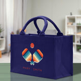 Pickleball Cotton Canvas Tote Bag Pickleball Party Favors Pickleball Player Gift Bag Pickleball Lovers Gift Bag Pickleball Gift Idea - Aaria Tees Aaria Tees