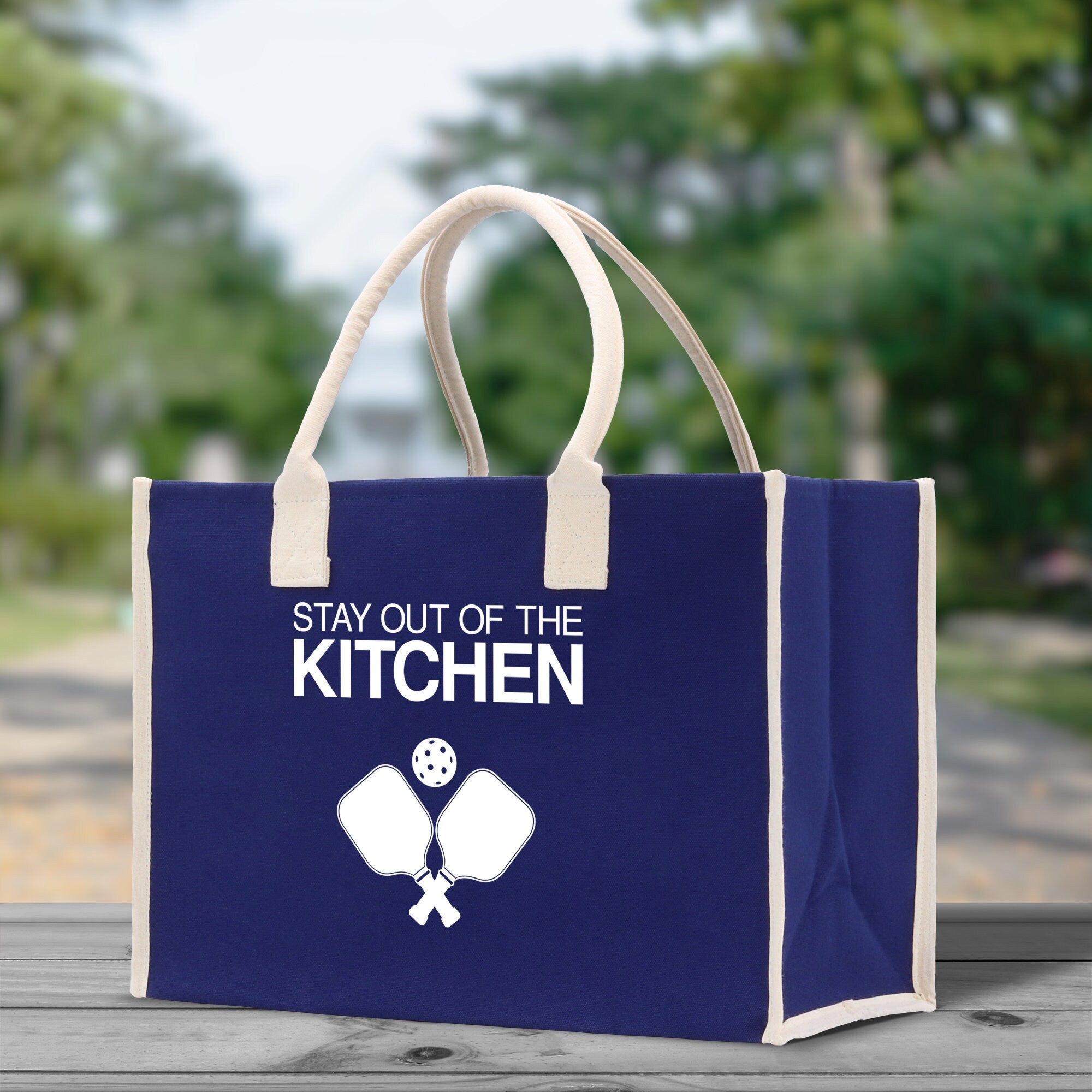 Pickleball Tote Bag Personalized Pickleball Party Favors Custom Pickleball Player Gift Pickleball Cotton Canvas Tote Bag - Aaria Tees Aaria Tees