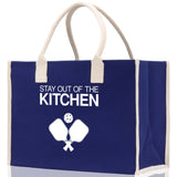 Pickleball Tote Bag Personalized Pickleball Party Favors Custom Pickleball Player Gift Pickleball Cotton Canvas Tote Bag - Aaria Tees Aaria Tees