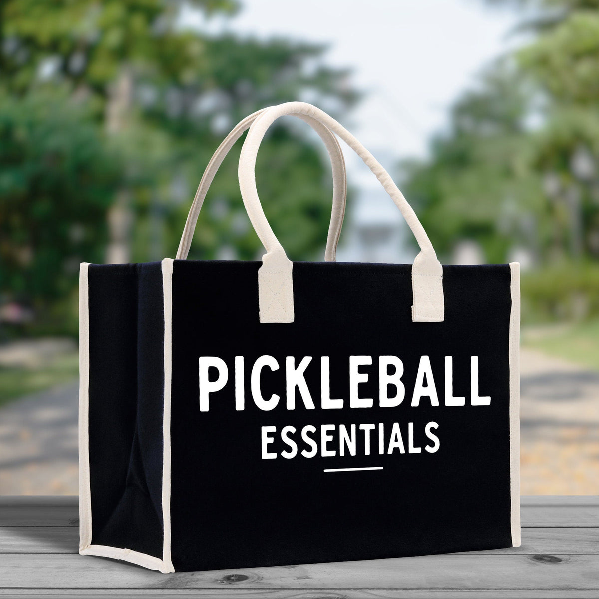 Pickleball Tote Bag Personalized Pickleball Party Favors Custom Pickleball Player Gift Pickleball Cotton Canvas Tote Bag - Aaria Tees