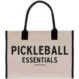 Pickleball Tote Bag Personalized Pickleball Party Favors Custom Pickleball Player Gift Pickleball Cotton Canvas Tote Bag - Aaria Tees Aaria Tees
