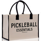 Pickleball Tote Bag Personalized Pickleball Party Favors Custom Pickleball Player Gift Pickleball Cotton Canvas Tote Bag - Aaria Tees Aaria Tees
