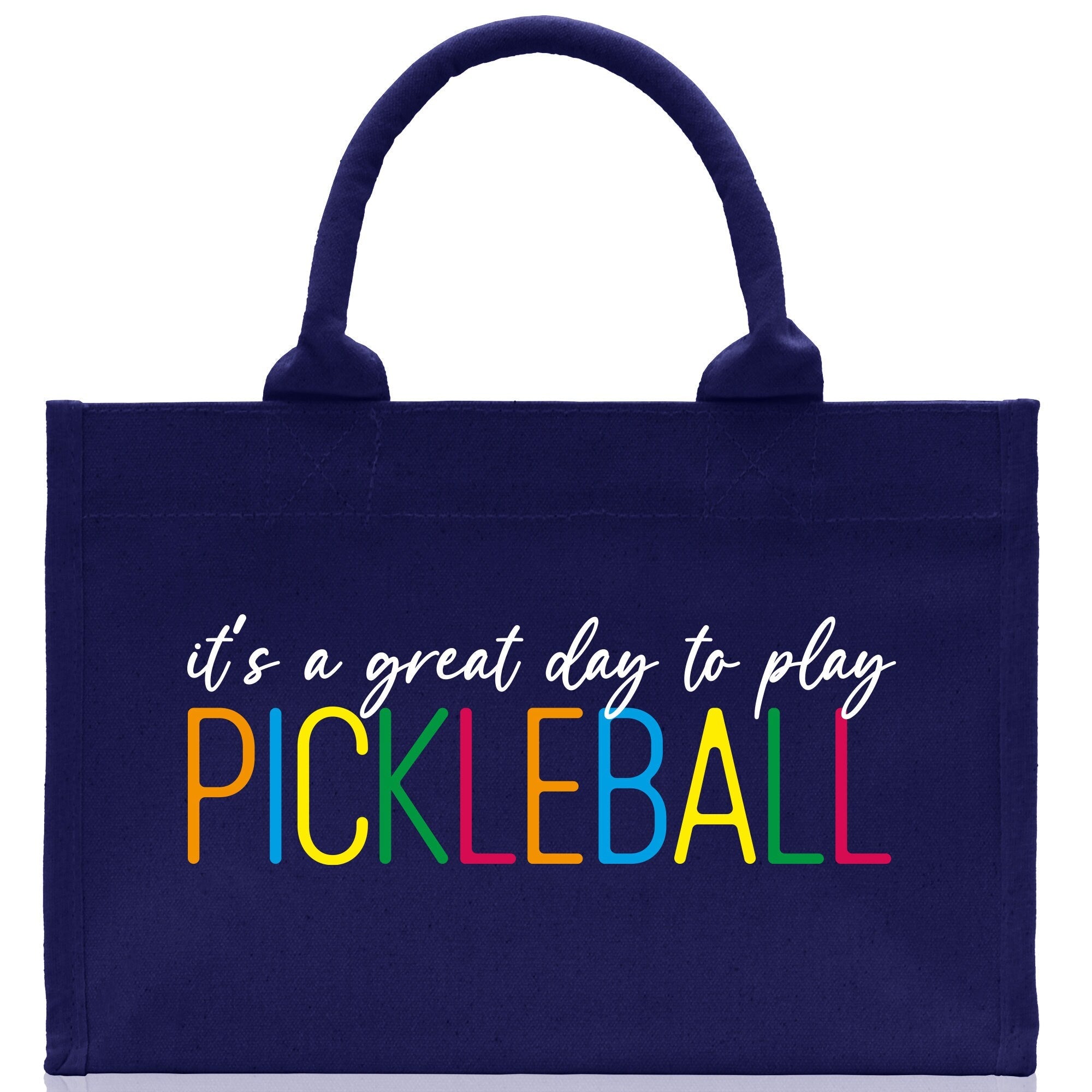 Pickleball Cotton Canvas Tote Bag Pickleball Party Favors Pickleball Player Gift Bag Pickleball Lovers Gift Bag Pickleball Gift Idea - Aaria Tees Aaria Tees