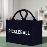 Pickleball Cotton Canvas Tote Bag Pickleball Party Favors Pickleball Player Gift Bag Pickleball Lovers Gift Bag Pickleball Gift Idea - Aaria Tees Aaria Tees