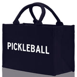 Pickleball Cotton Canvas Tote Bag Pickleball Party Favors Pickleball Player Gift Bag Pickleball Lovers Gift Bag Pickleball Gift Idea - Aaria Tees Aaria Tees