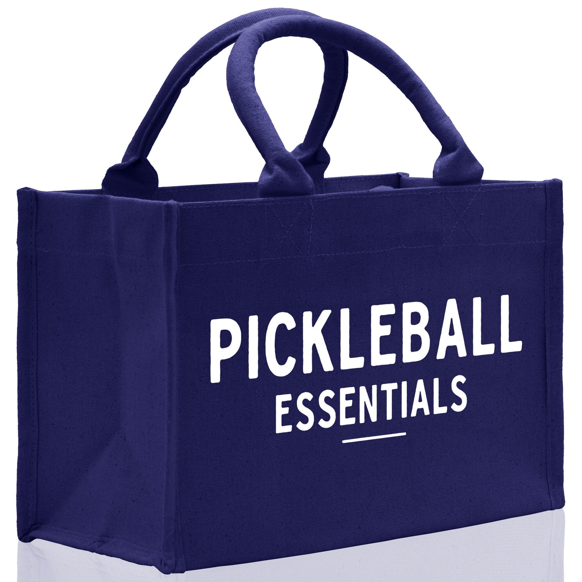 Pickleball Cotton Canvas Tote Bag Pickleball Party Favors Pickleball Player Gift Bag Pickleball Lovers Gift Bag Pickleball Gift Idea - Aaria Tees Aaria Tees