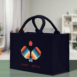 Pickleball Cotton Canvas Tote Bag Pickleball Party Favors Pickleball Player Gift Bag Pickleball Lovers Gift Bag Pickleball Gift Idea - Aaria Tees Aaria Tees