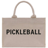 Pickleball Cotton Canvas Tote Bag Pickleball Party Favors Pickleball Player Gift Bag Pickleball Lovers Gift Bag Pickleball Gift Idea - Aaria Tees Aaria Tees