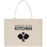 Pickleball Cotton Canvas Tote Bag Pickleball Party Favors Pickleball Player Gift Bag Pickleball Lovers Gift Bag Pickleball Gift Idea - Aaria Tees Aaria Tees