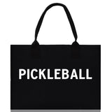 Pickleball Cotton Canvas Tote Bag Pickleball Party Favors Pickleball Player Gift Bag Pickleball Lovers Gift Bag Pickleball Gift Idea - Aaria Tees Aaria Tees