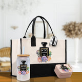 Birthday Celebration Personalized Gift Canvas Tote Bag with Name and State 40th 50th Birthday Gift Tote Bag for Her Custom Birthday Gift - Aaria Tees Aaria Tees