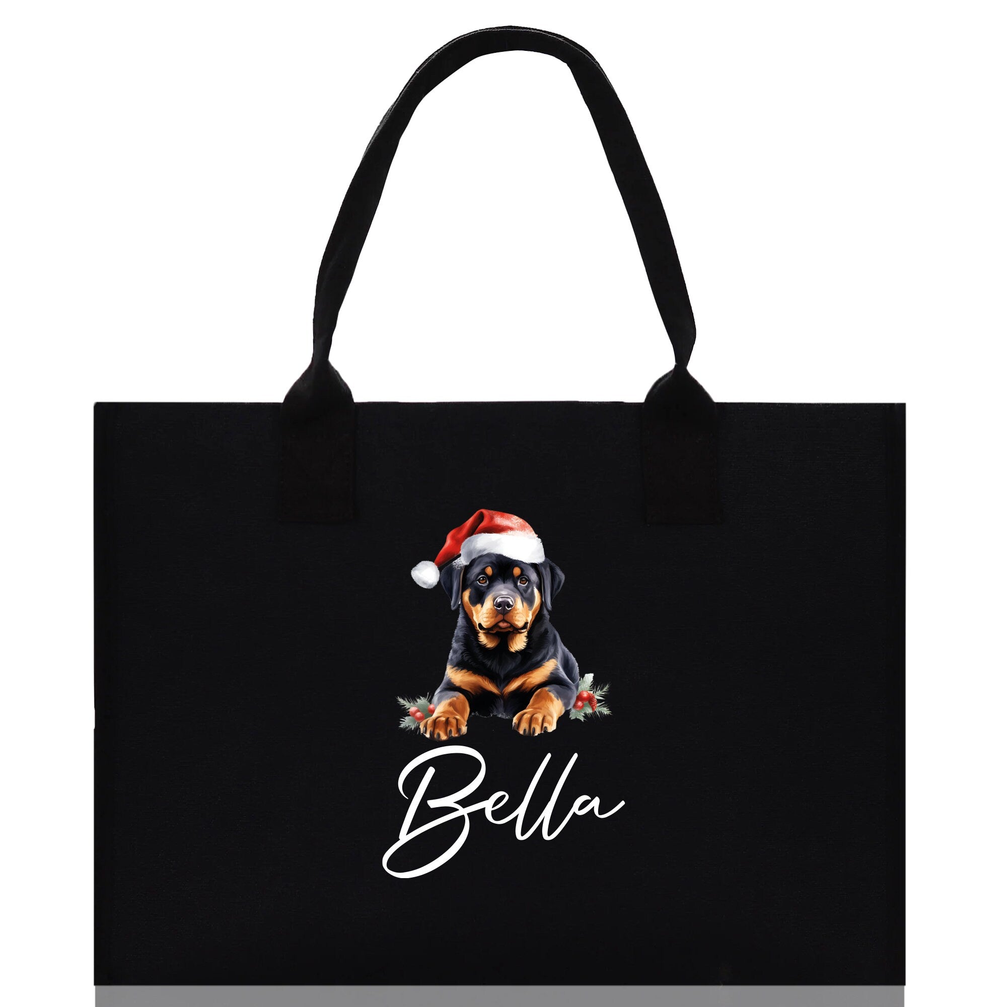 Labrador Retriever Custom Dog Name Cotton Canvas Tote Bag Custom Pet Lover Gift Pet Portrait Bag Personalized Pet Owner Gift Tote Bag - Aaria Tees Aaria Tees