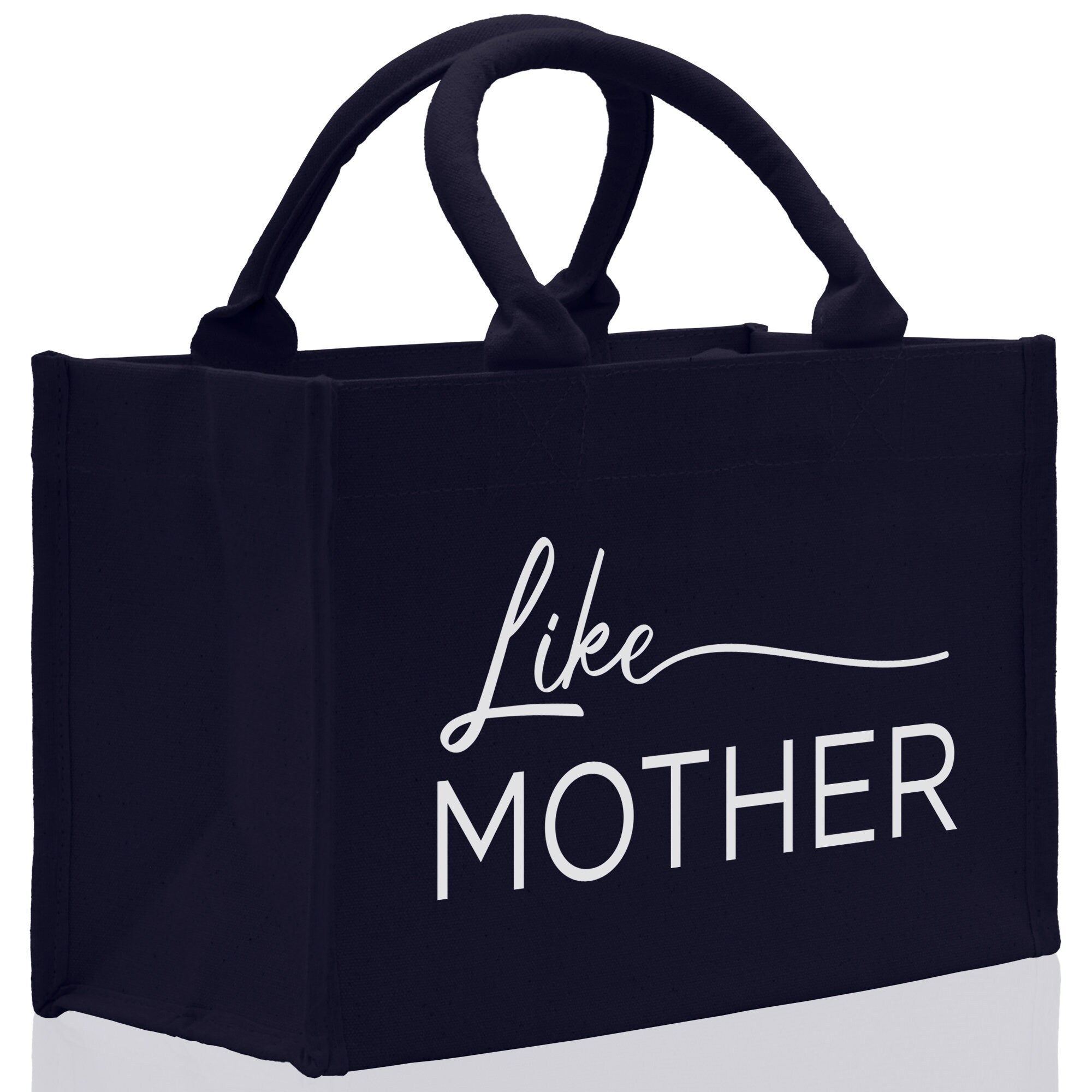 Like Mother Like Daughter Cotton Canvas Tote Bag Christmas For Mom Daughter Mather's Day Gift From Daughter Tote Bag Mom Daughter Gifts Bag - Aaria Tees Aaria Tees