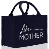 Like Mother Like Daughter Cotton Canvas Tote Bag Christmas For Mom Daughter Mather's Day Gift From Daughter Tote Bag Mom Daughter Gifts Bag - Aaria Tees Aaria Tees