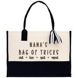 Nana's Bag Of Tricks Leopard Grandma Tote Bag Nana Bag Grandma Gift Bag Shopping Bag Mothers Day Gift Live Love Spoil Bag Grandma Bag - Aaria Tees Aaria Tees