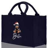 Labrador Retriever Custom Dog Name Cotton Canvas Tote Bag Custom Pet Lover Gift Pet Portrait Bag Personalized Pet Owner Gift Tote Bag - Aaria Tees Aaria Tees