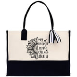 My Favorite People Call Me Abuela Cotton Canvas Tote Bag Grandma Tote Bag Grandma Nana Bag Grandma Gift Bag Shopping Bag Mothers Day Gift - Aaria Tees Aaria Tees