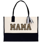 Gaga Gram Mimi Nana Grandma Canvas Tote Bag Grandma's Getaway Bag Grandma Gift Bag Mothers Day Gift Bag Grandma Beach Bag Gift for Grandma - Aaria Tees Aaria Tees