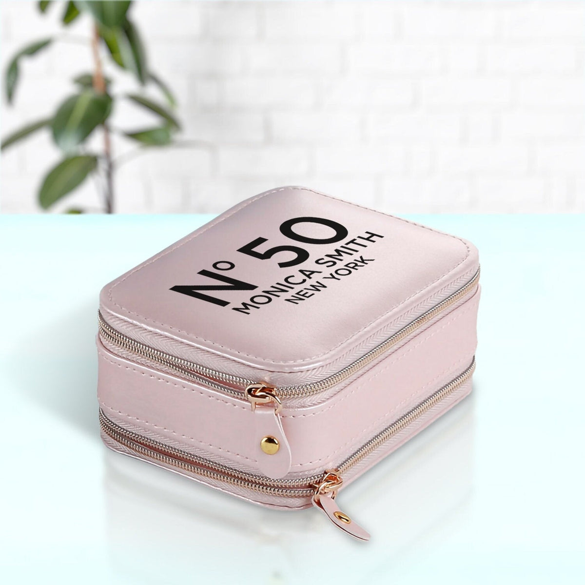 Birthday Celebration Personalized Gift Jewelry Box with Name and State 40th 50th Birthday Gift Jewelry Box for Her Custom Birthday Gift - Aaria Tees
