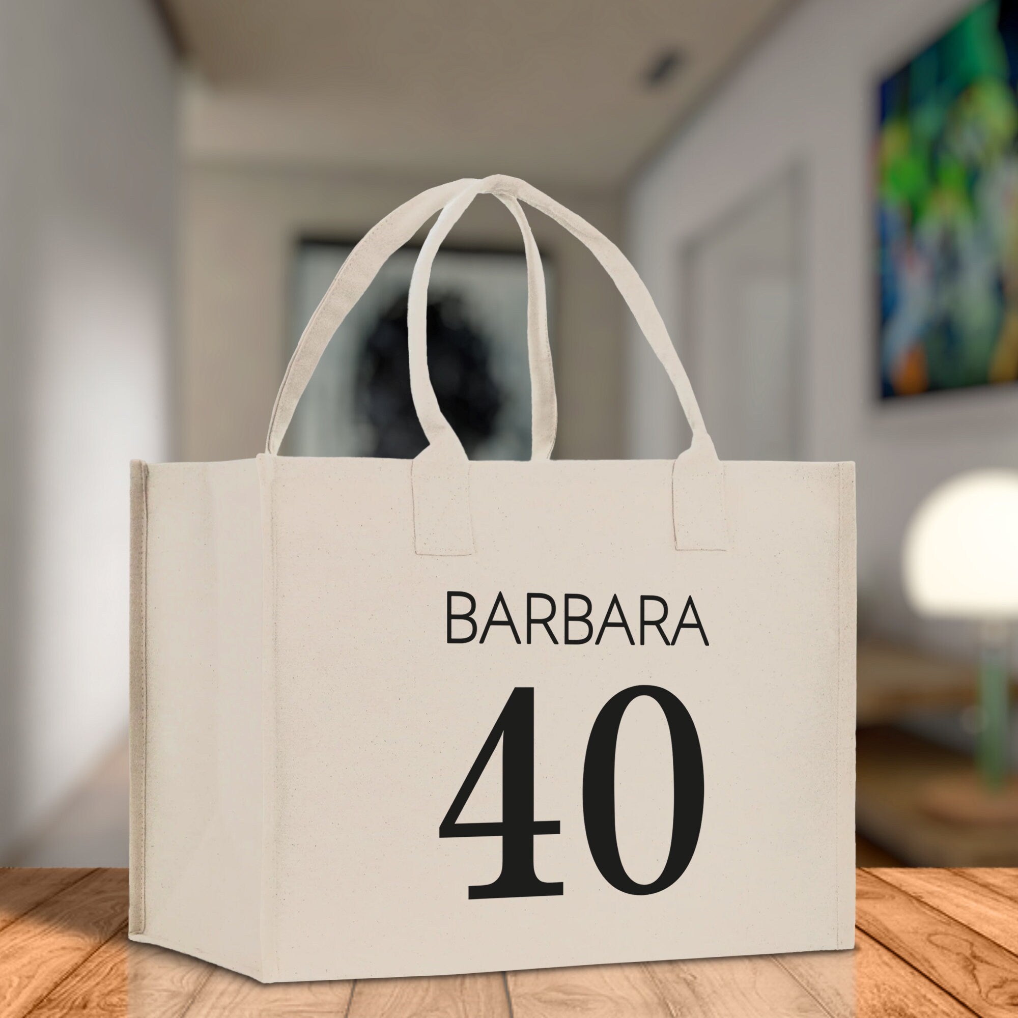 Custom Limited Edition Birthday 1973 Cotton Canvas Tote Bag 50th Birthday Gift For Women Personalized 50th Birthday Celebration Party Gift - Aaria Tees Aaria Tees