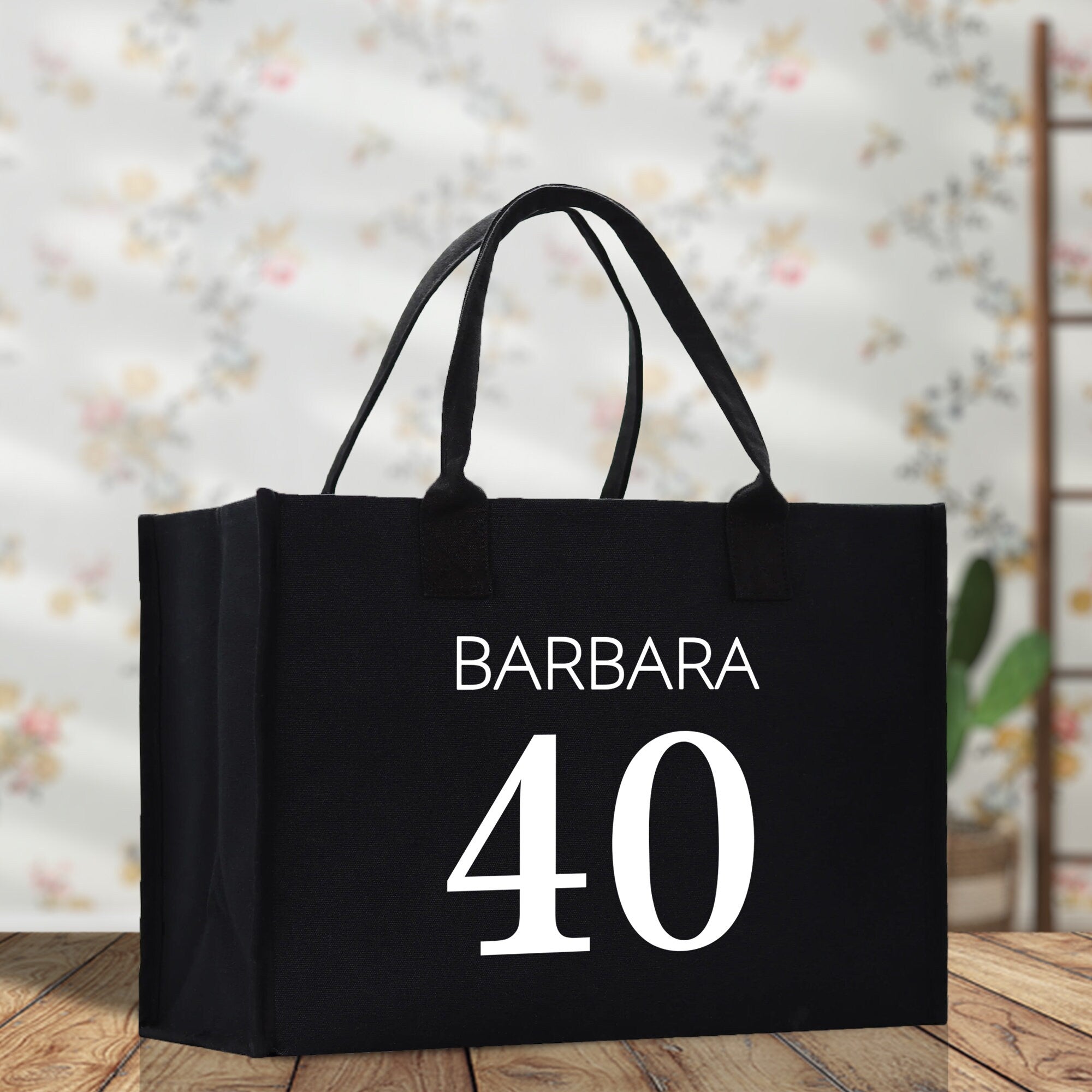 Custom Limited Edition Birthday 1973 Cotton Canvas Tote Bag 50th Birthday Gift For Women Personalized 50th Birthday Celebration Party Gift - Aaria Tees Aaria Tees
