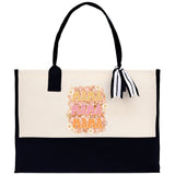 Retro Mama Mama Mama Cotton Canvas Tote Bag Mom Gift Mom Bag Mom Shopping Bag New Mom Gift Best Mom Ever Bag Boy Girl Mama Tote - Aaria Tees Aaria Tees