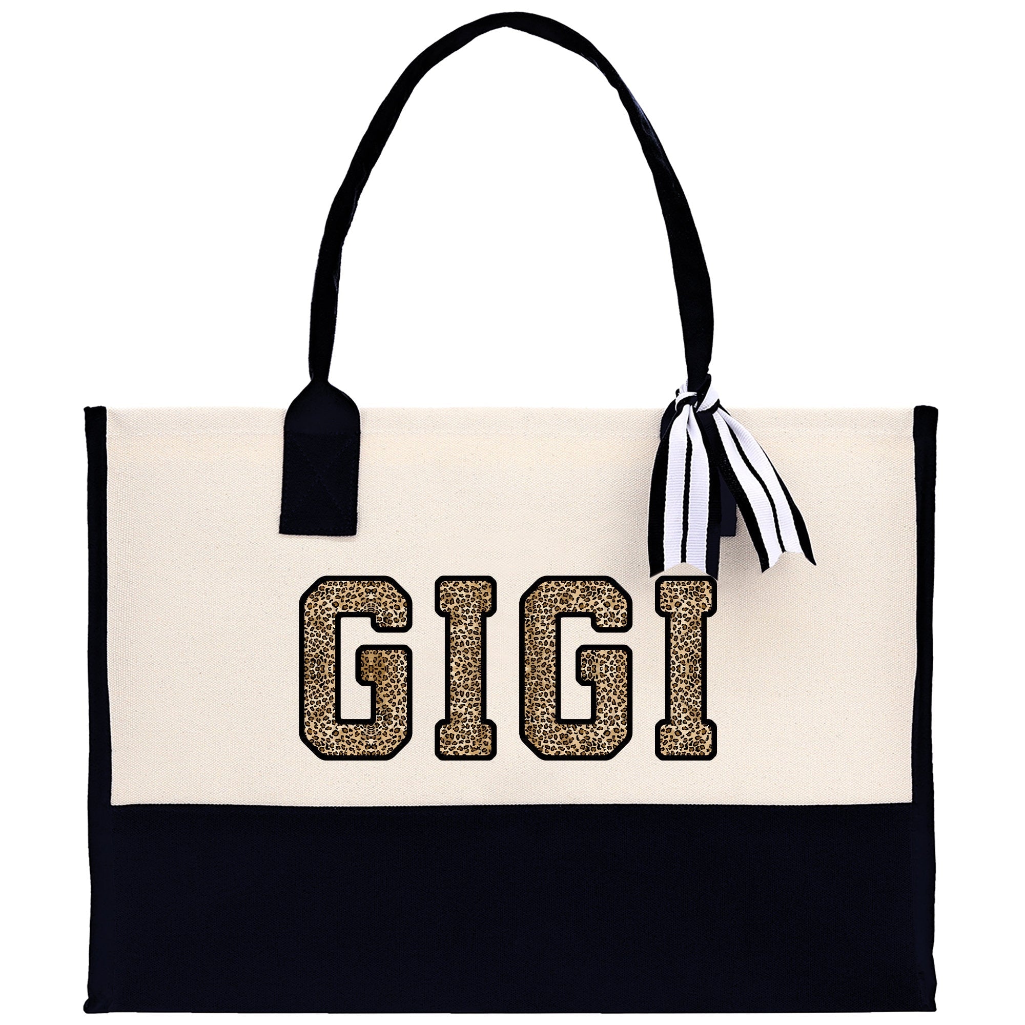 Gaga Gram Mimi Nana Grandma Canvas Tote Bag Grandma's Getaway Bag Grandma Gift Bag Mothers Day Gift Bag Grandma Beach Bag Gift for Grandma - Aaria Tees Aaria Tees