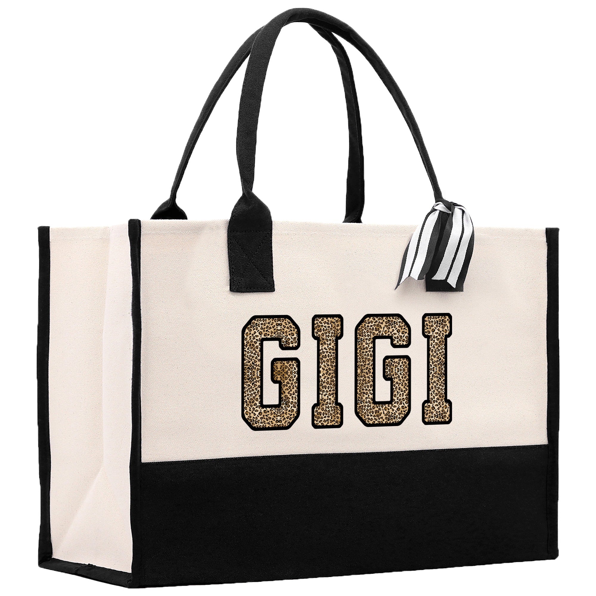 Gaga Gram Mimi Nana Grandma Canvas Tote Bag Grandma's Getaway Bag Grandma Gift Bag Mothers Day Gift Bag Grandma Beach Bag Gift for Grandma - Aaria Tees Aaria Tees