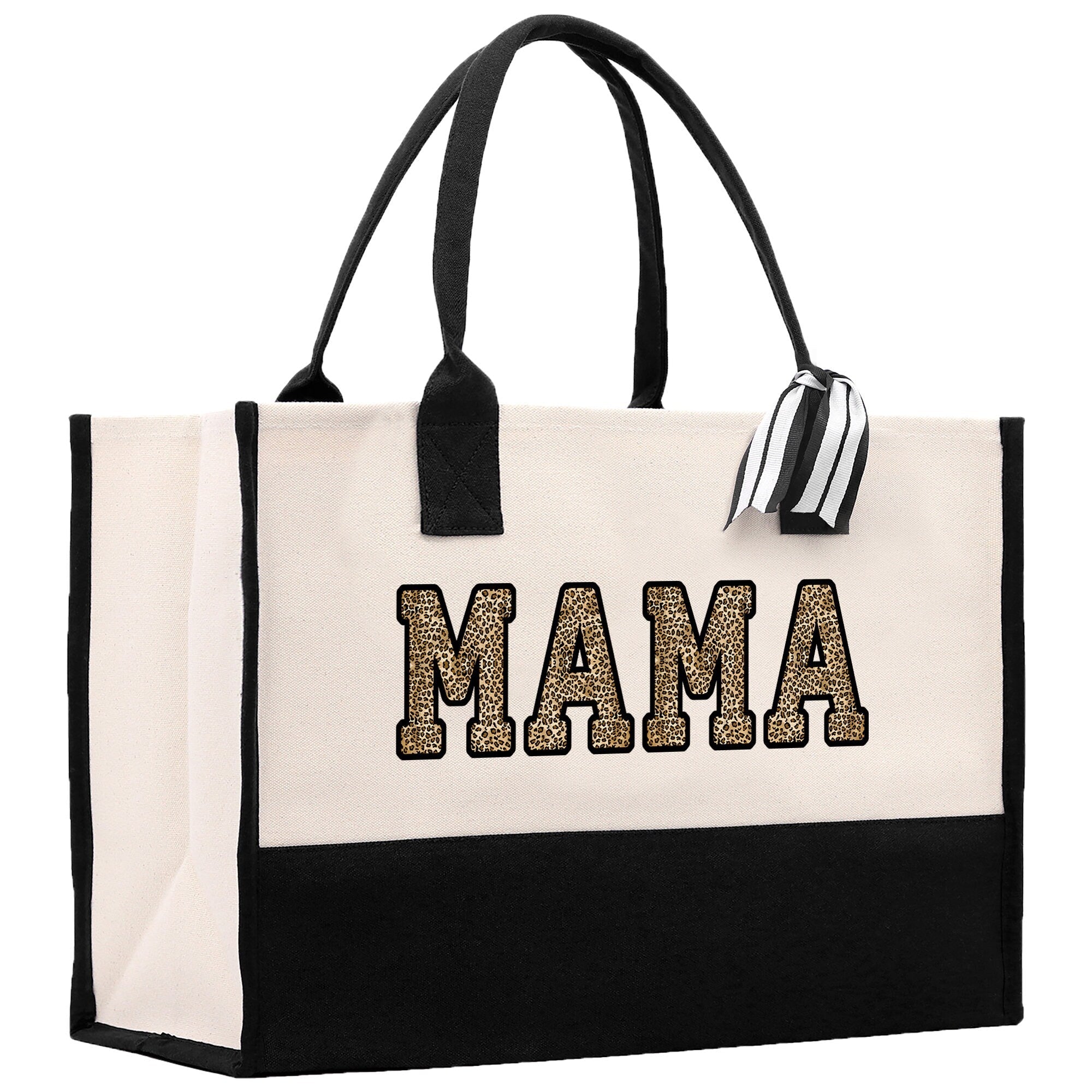 Gaga Gram Mimi Nana Grandma Canvas Tote Bag Grandma's Getaway Bag Grandma Gift Bag Mothers Day Gift Bag Grandma Beach Bag Gift for Grandma - Aaria Tees Aaria Tees