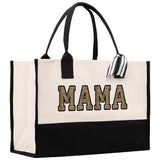 Gaga Gram Mimi Nana Grandma Canvas Tote Bag Grandma's Getaway Bag Grandma Gift Bag Mothers Day Gift Bag Grandma Beach Bag Gift for Grandma - Aaria Tees Aaria Tees